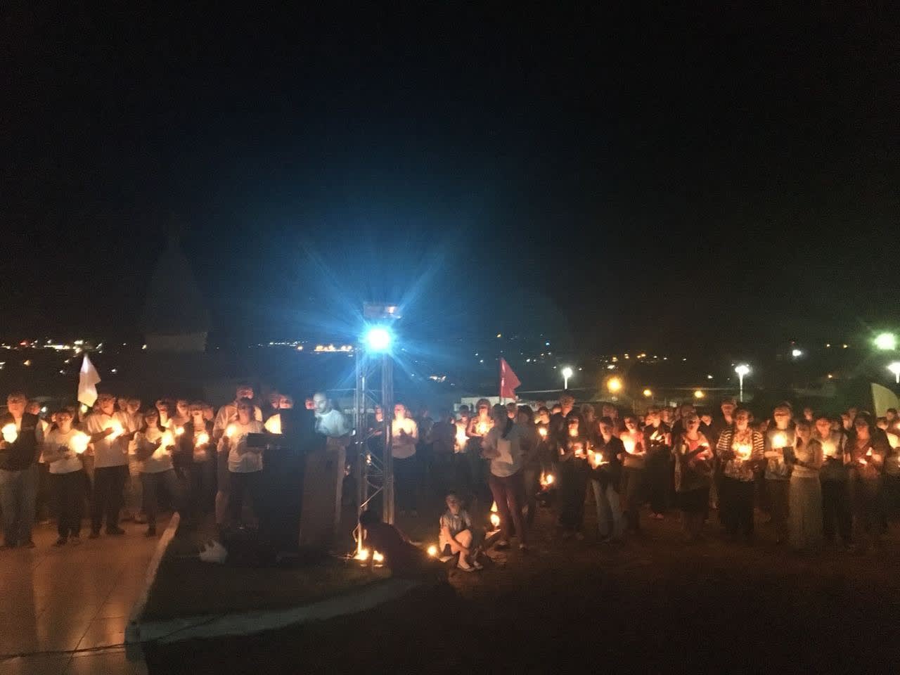 Terço Luminoso na noite desta quinta (01) Abre a Semana Nacional pela Vida