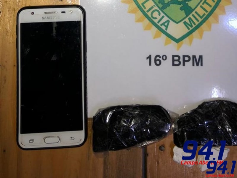 Laranjeiras: PM realiza duas apreensÃµes de drogas e apreende maconha no centro e cocaÃ­na no bairro Palmeiras