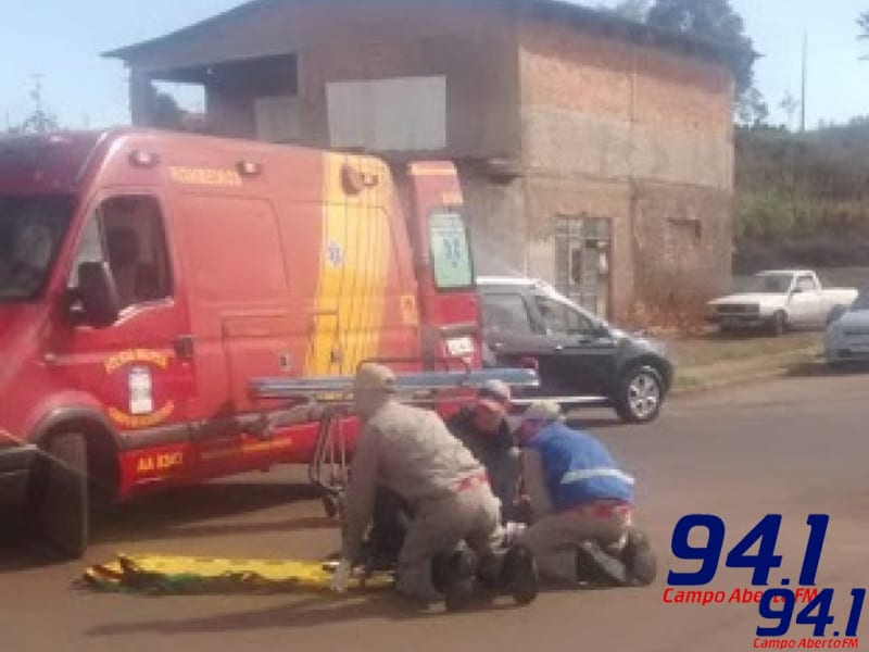 Laranjeiras: Acidente entre moto e carro aconteceu na Av. Santos Dumont no bairro BancÃ¡rio na tarde desta quinta (18)