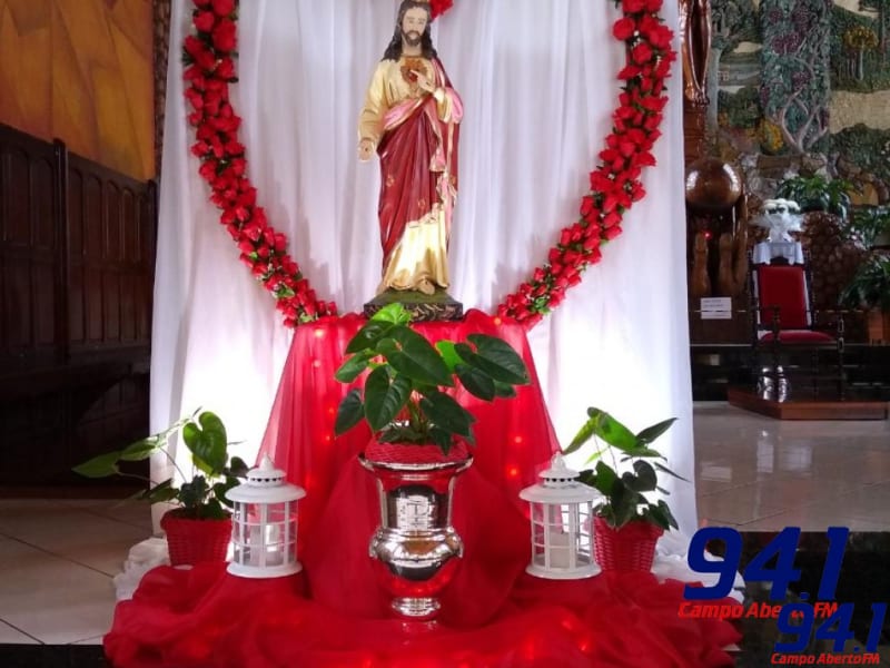 Igreja CatÃ³lica celebra hoje o Sagrado CoraÃ§Ã£o de Jesus