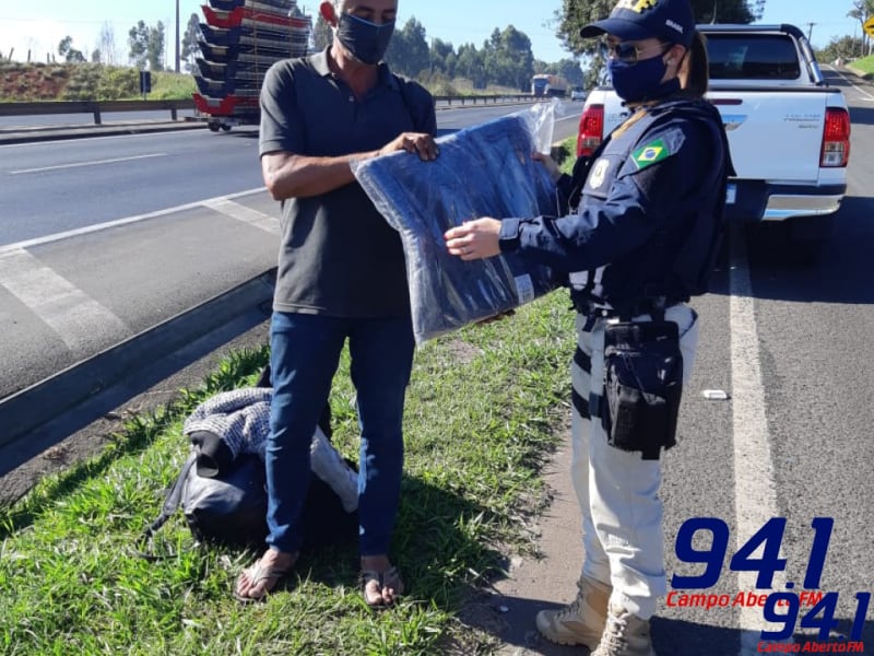 Com a chegada do frio, PRF no ParanÃ¡ intensifica aÃ§Ãµes do projeto â€œVidas nas Estradasâ€
