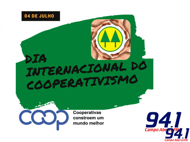 DIA INTERNACIONAL DO COOPERATIVISMO: Dia de celebrar a forÃ§a da cooperaÃ§Ã£o que transforma vidas e contribui para um mundo mais fraterno