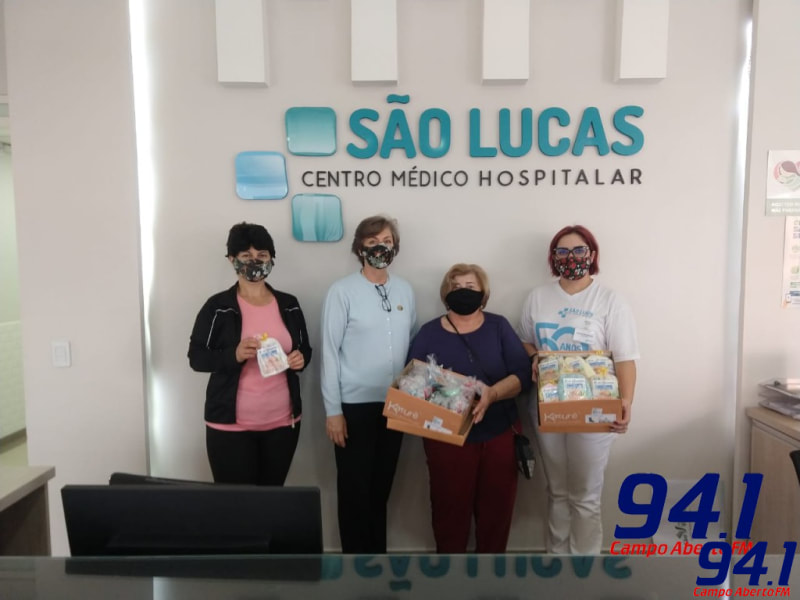 ASR doa kits do Projeto BebÃª Quentinho para o Hospital SÃ£o Lucas