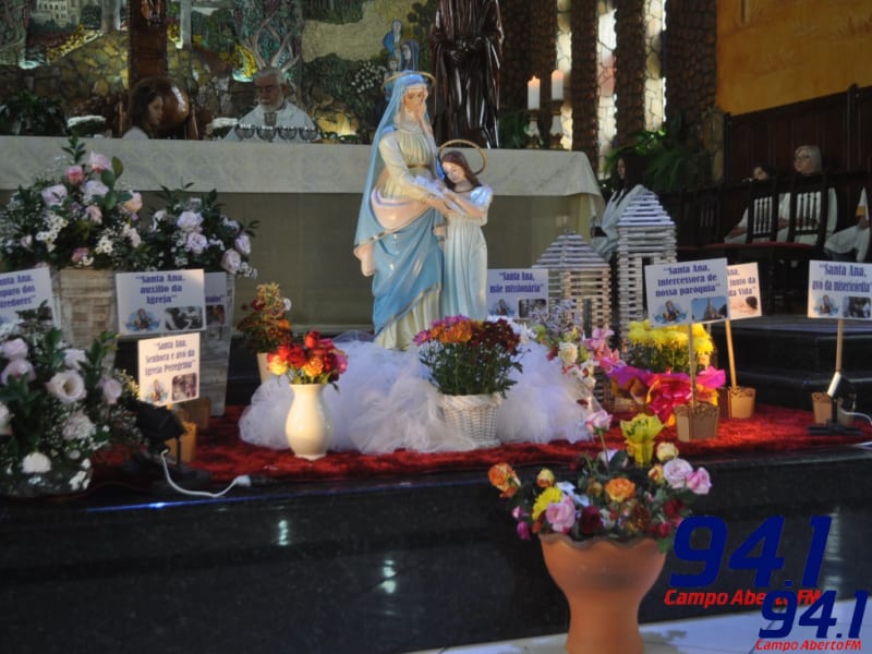 Inicia na noite desta sexta (19) a Novena em Louvor a Santa Ana