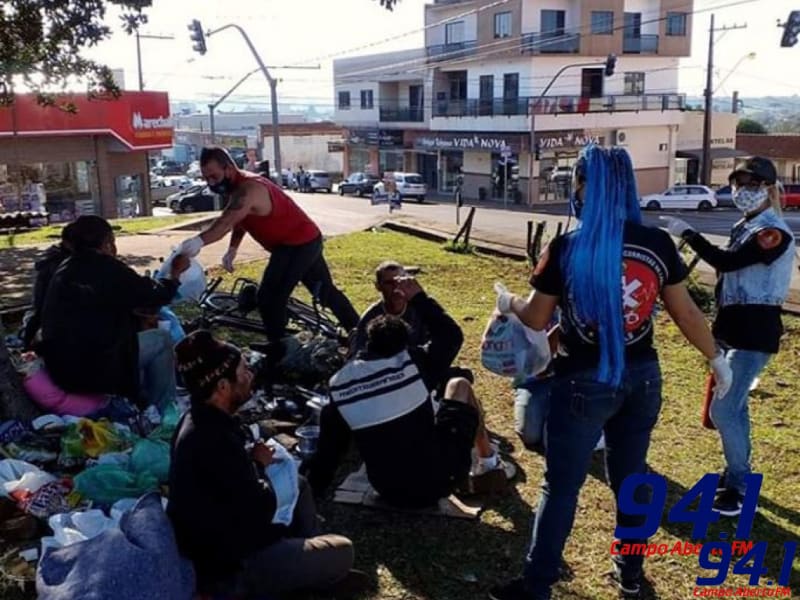 AssociaÃ§Ã£o de Bombeiros Civis e Socorristas promove aÃ§Ã£o beneficente em Laranjeiras do Sul