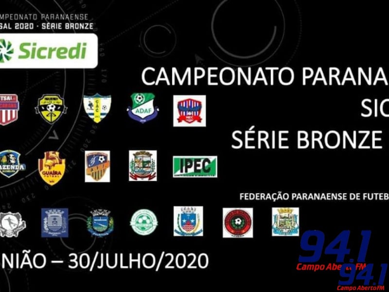 Cantagalo e Candoi sÃ£o os representantes da Cantu no Paranaense de Futsal Chave Bronze 2020