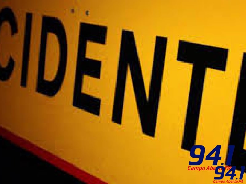 Rio Bonito: Capotamento Ã© registrado na PR 158 prÃ³ximo a usina de Salto Santiago