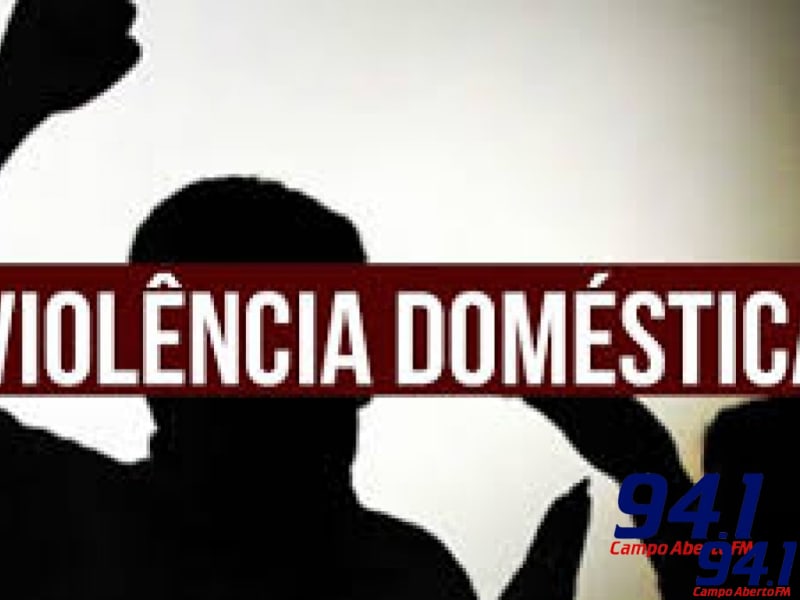 CandÃ³i: Homem Ã© preso apÃ³s agredir a companheira com pranchaÃ§os de facÃ£o e chutes por ela nÃ£o ter ordenhado as vacas