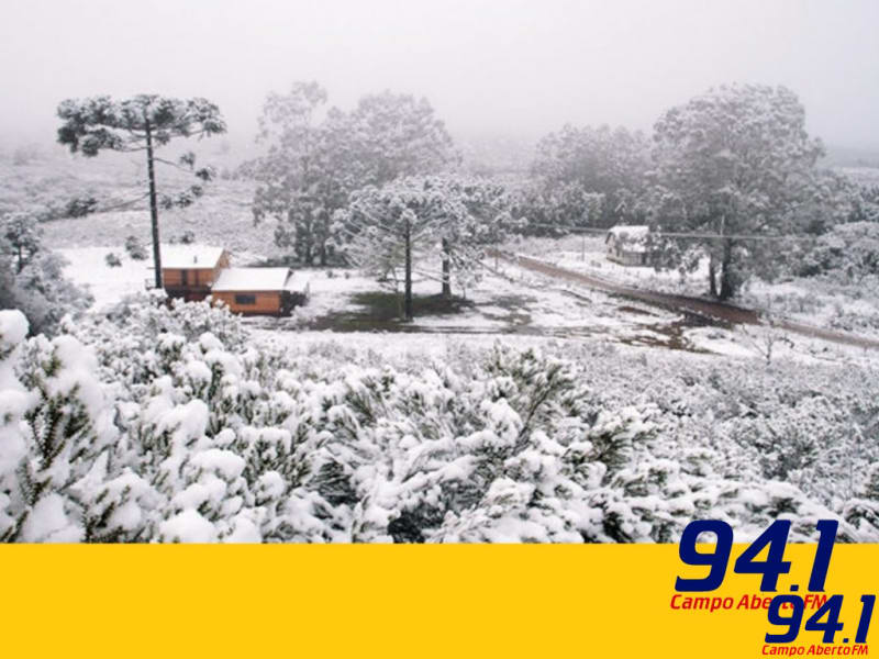 ALERTA â€“ Retorno de frio com potencial histÃ³rico  de neve, deverÃ¡ afetar metade do Brasil