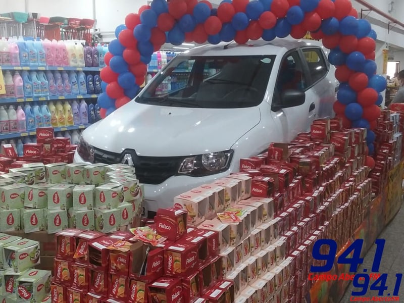 PromoÃ§Ã£o do Supermercado NO PONTO (Laranjeiras do Sul), vai premiar clientes com um carro 0 KM