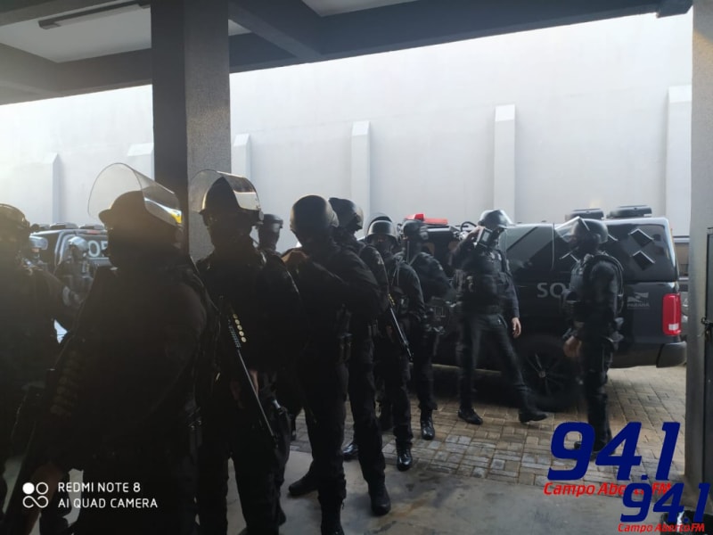 OperaÃ§Ã£o bate-grade nesta quarta-feira na cadeia de Laranjeiras do Sul