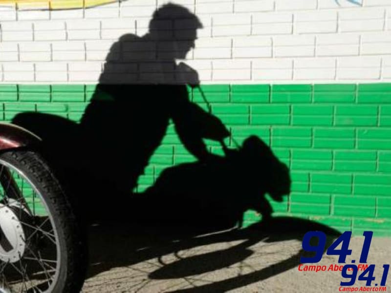 Cantagalo: Motocicleta Ã© furtada, mas poucas horas apÃ³s Ã© recuperada pela PM