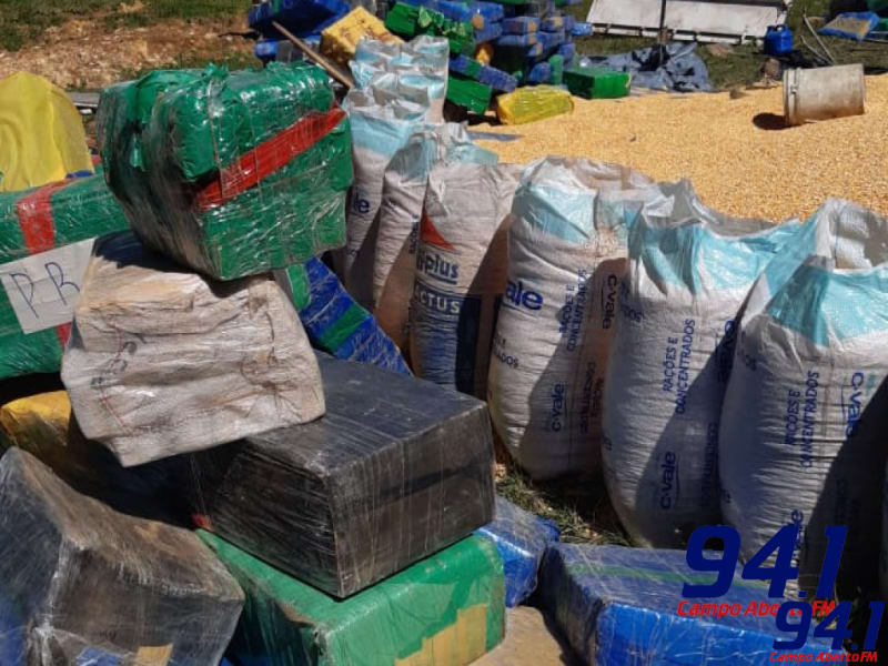 Irati: PRF apreende 10 toneladas de maconha e atinge a marca de 100 toneladas no ParanÃ¡