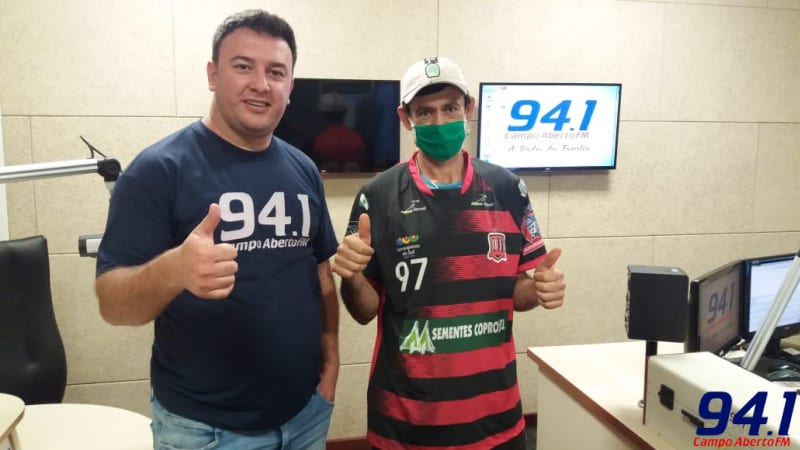 Ouvinte Campo Aberto FM de Laranjeiras do Sul é o ganhador da camisa do Operário Futsal 