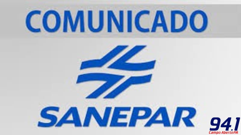 Sanepar alerta para o racionamento de Ãgua no final semana