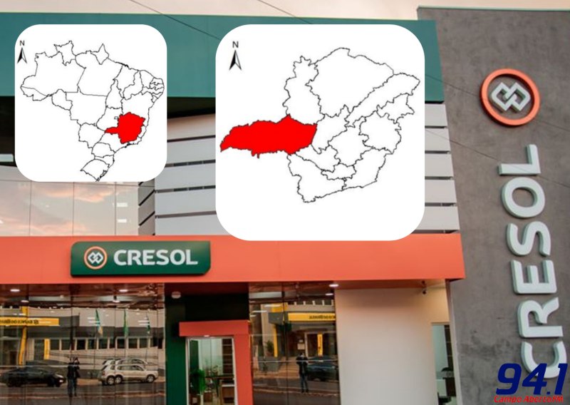 Cresol -  Cooperativa com sede em Laranjeiras do Sul terÃ¡ agÃªncias no Estado de Minas Gerais