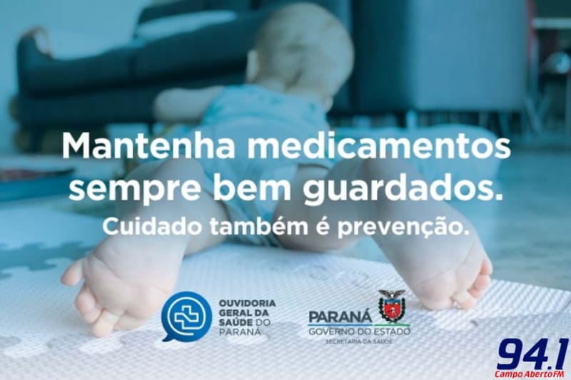 IntoxicaÃ§Ãµes na infÃ¢ncia representam 18% do total de registros no ParanÃ¡; riscos crescem com isolamento