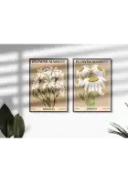 Paveikslas „Gėlių turgelis 16“ – botanikos plakatas | Framein – miniatiūra 3