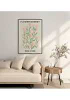 Paveikslas „Gėlių turgelis 5“ – botanikos plakatas | Framein – miniatiūra 2