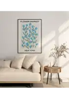 Paveikslas „Gėlių turgelis 4“ – botanikos plakatas | Framein – miniatiūra 2