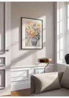 Paveikslas „Gėlių puokštė 3“ – botanikos plakatas | Framein – miniatiūra 2