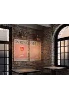 Plakatas „Kokteilis Sangria“ – virtuvės plakatas | Framein – miniatiūra 2