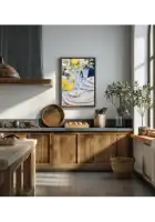 Plakatas „Vakarienė paruošta“ – virtuvės plakatas | Framein – miniatiūra 2