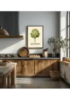 Plakatas „Artišokas“ – virtuvės plakatas | Framein – miniatiūra 2