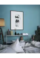 Minimalistinis plakatas „Moteris su apatiniais 2“ – minimalistinis plakatas | Framein – miniatiūra 2
