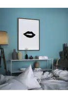 Minimalistinis plakatas „Lūpos 3“ – minimalistinis plakatas | Framein – miniatiūra 2