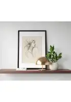 Minimalistinis plakatas „Moters siluetas 3“ – minimalistinis plakatas | Framein – miniatiūra 2