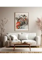 Katsushika Hokusai paveikslo reprodukcija 41 – meno plakatas | Framein – miniatiūra 2