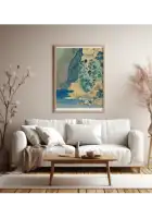 Katsushika Hokusai paveikslo reprodukcija 2 – meno plakatas | Framein – miniatiūra 2