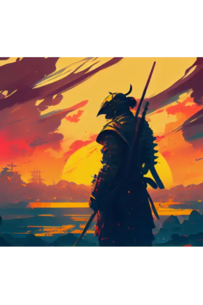 Plakatas „Nutapytas Samurajus“ – anime plakatas | Framein