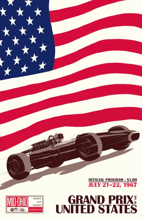 Vintažinis lenktynių plakatas „Monzos Grand Prix · Alfa Romeo · 1926“ – vintažinis lenktynių plakatas | Framein