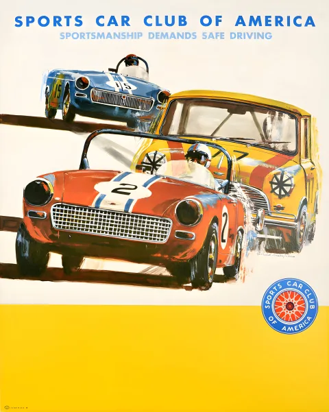 Vintažinis lenktynių plakatas „Japanese Grand Prix · Riley · 1971“ – vintažinis lenktynių plakatas | Framein
