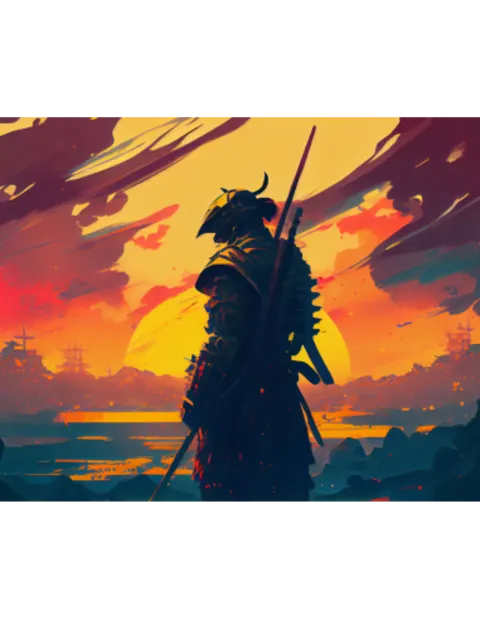 Plakatas „Nutapytas Samurajus“ – anime plakatas | Framein