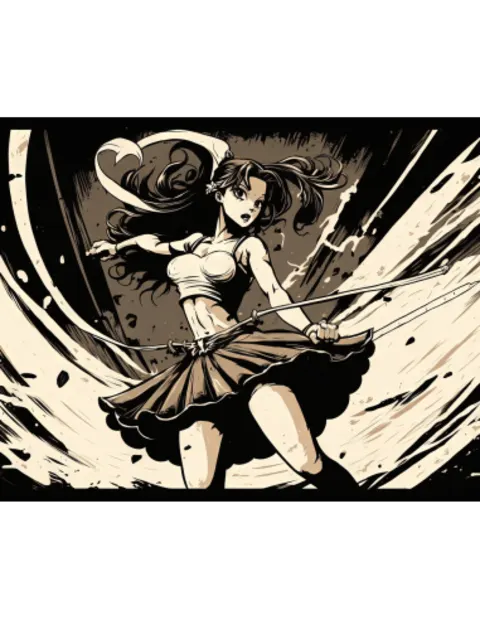 Plakatas „Anime stilius“ – anime plakatas | Framein