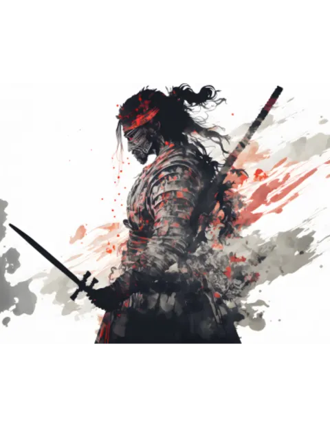 Plakatas „Samurajus su šarvais“ – anime plakatas | Framein