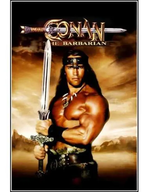 80-ųjų filmo „Kononas barbaras“ plakatas – 80-ųjų filmo plakatas | Framein