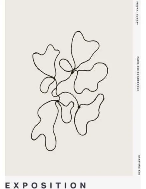 Minimalistinis plakatas „Gamta 3“ – minimalistinis plakatas | Framein