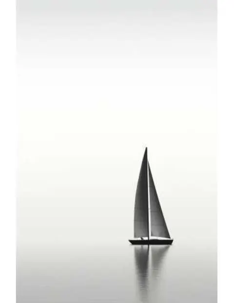 Minimalistinis plakatas „Valtelė ramiame vandenyne“ – minimalistinis plakatas | Framein