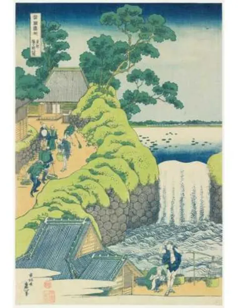 Katsushika Hokusai paveikslo reprodukcija 13 – meno plakatas | Framein