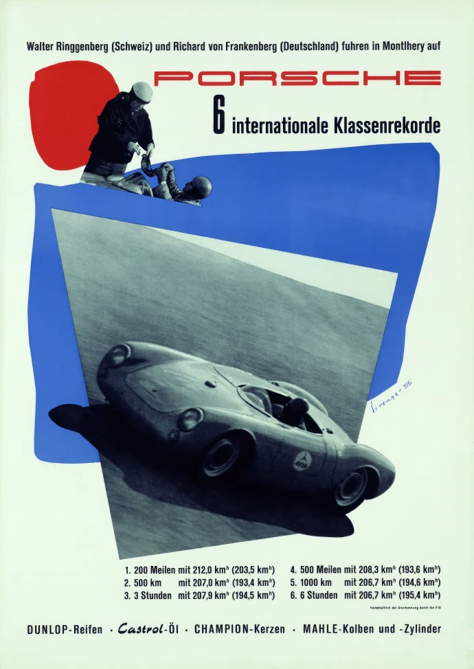 Vintažinis lenktynių plakatas „Reims · Ford GT40 · 1948“ – vintažinis lenktynių plakatas | Framein