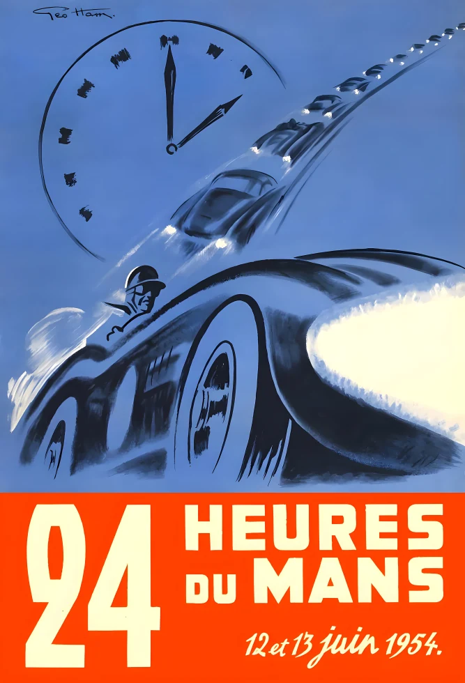 Vintažinis lenktynių plakatas „Spa-Francorchamps · Williams · 1984“ – vintažinis lenktynių plakatas | Framein