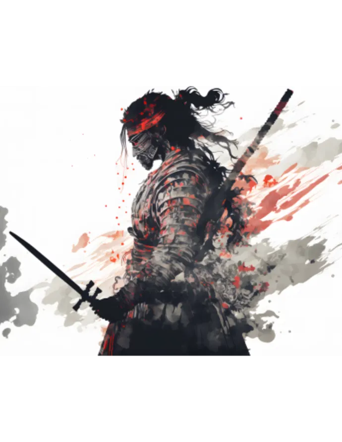 Plakatas „Samurajus su šarvais“ – anime plakatas | Framein – nuotrauka 1 iš 2