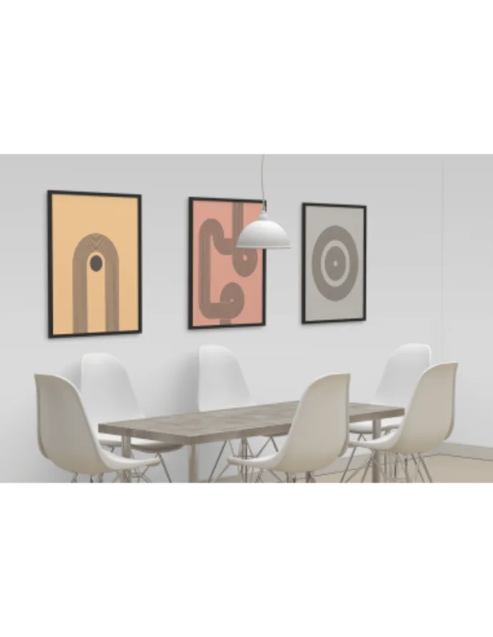 Paveikslas „Bauhaus Minimalizmas 3“ – meno plakatas | Framein – nuotrauka 1 iš 2