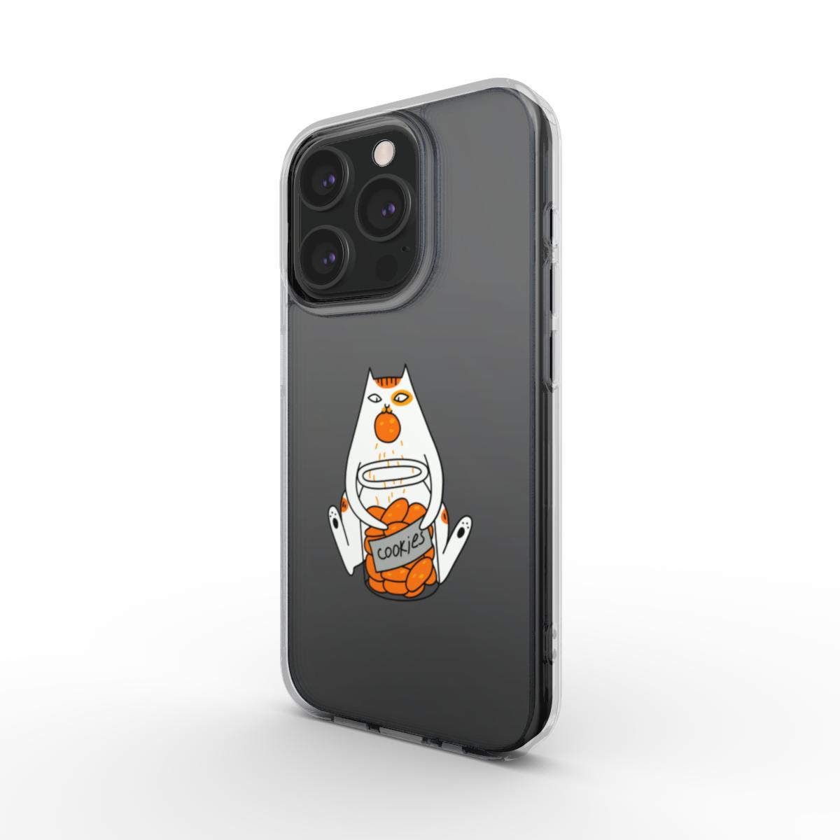 Katze mit Keksen