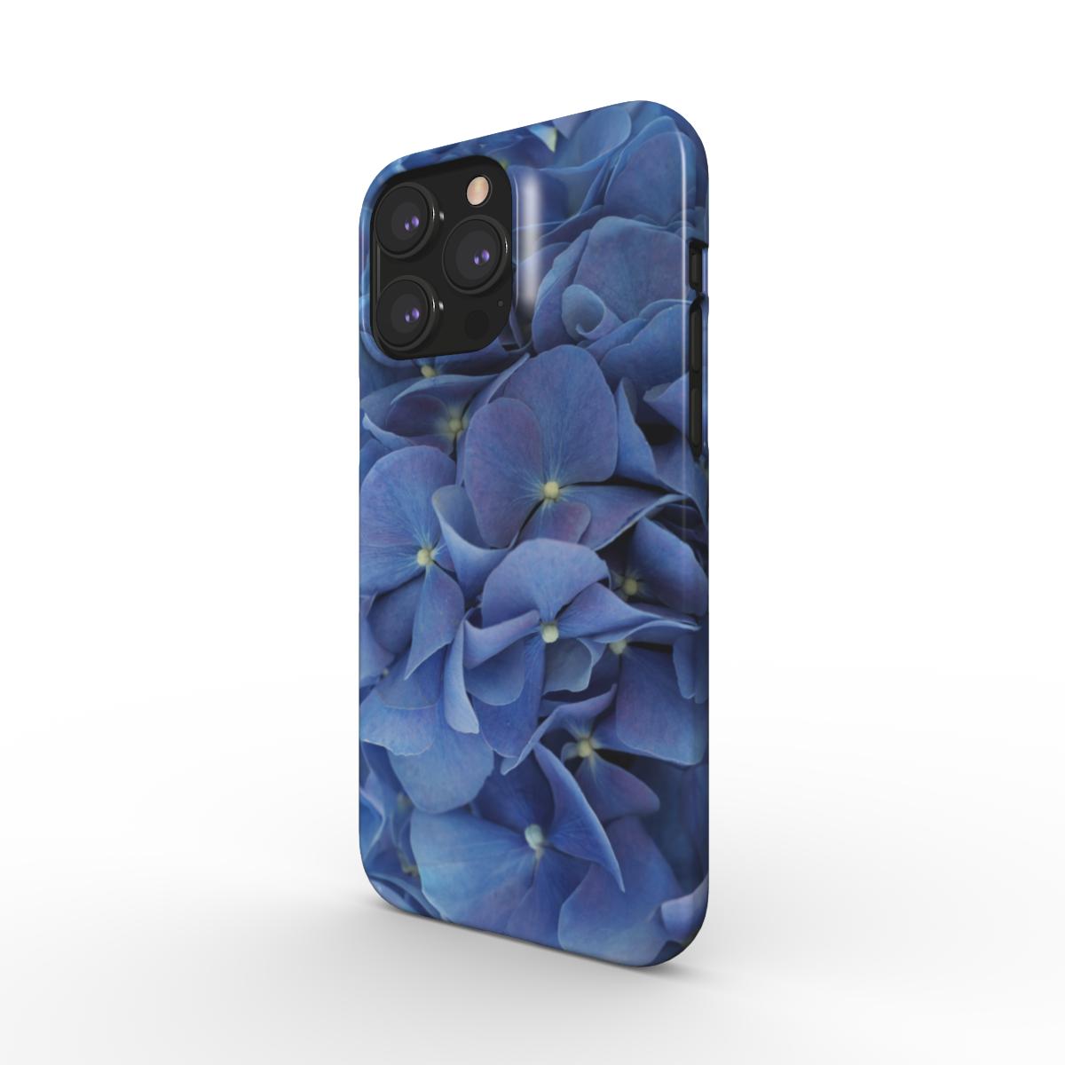 Blaue Blütenblätter
