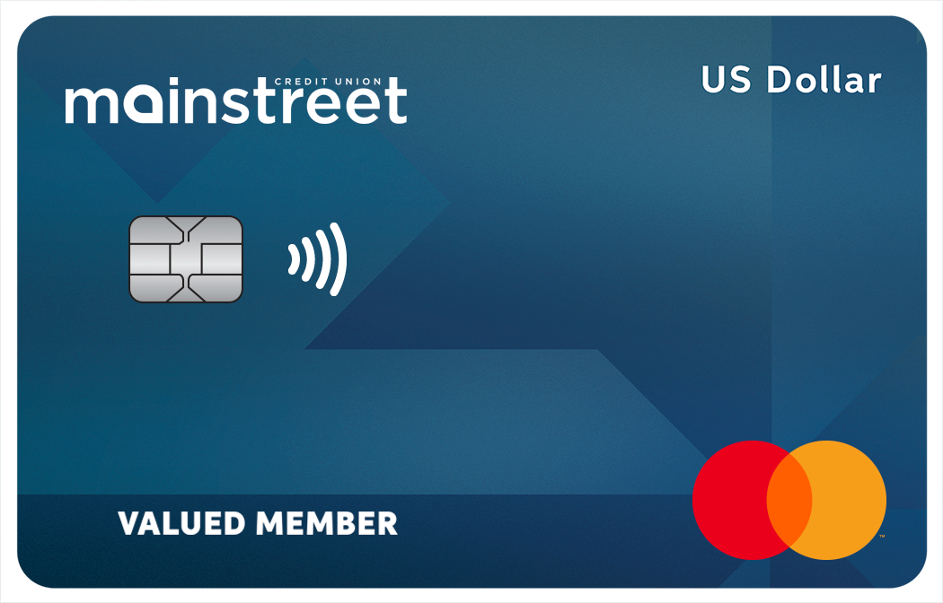 US Dollar credit card